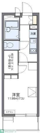 レオパレスセレノの物件間取画像